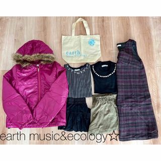 アースミュージックアンドエコロジー(earth music & ecology)の【新品有】earth music&ecology 6点 まとめ売り ショップ袋付(セット/コーデ)