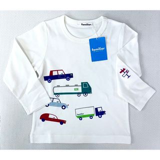 ファミリア(familiar)の【新品タグ付】★familiar★ファミリア★長袖Tシャツ★100(Tシャツ/カットソー)