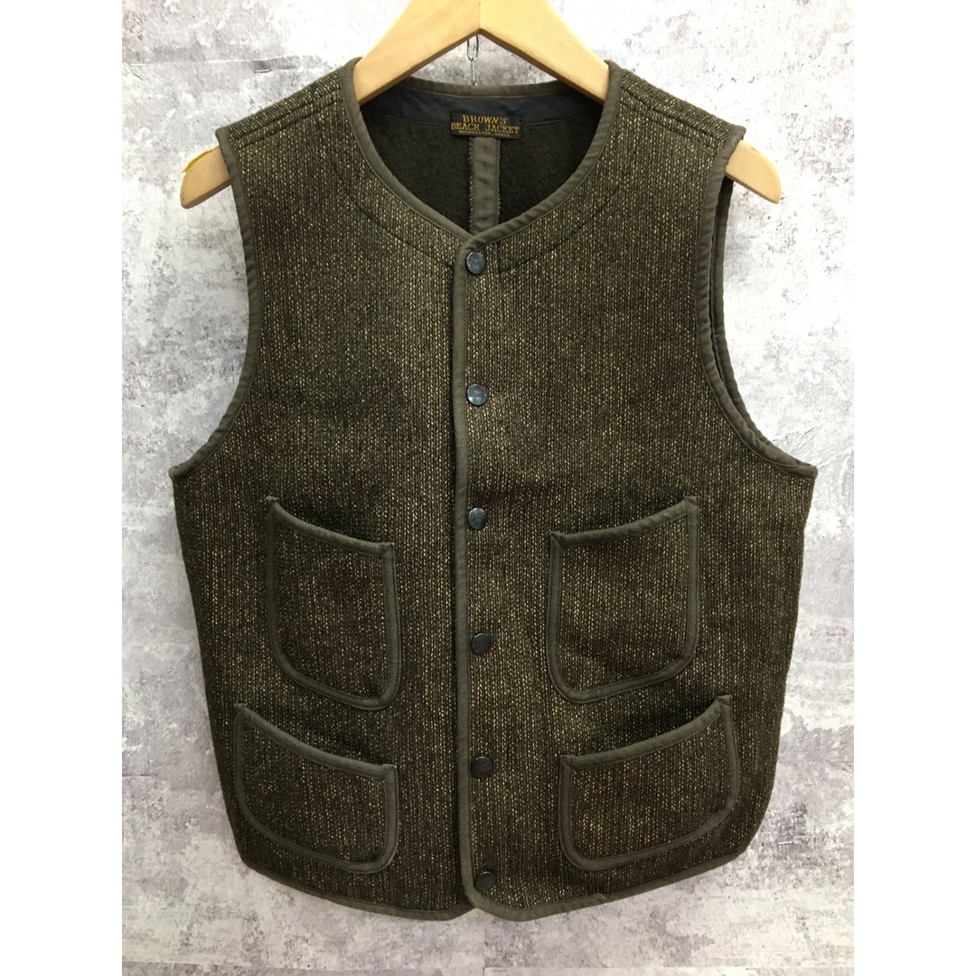 FULLCOUNT BROWNS BEACH EARLY VEST フルカウント ブラウンズビーチ アーリーベスト【3453-004】トップス