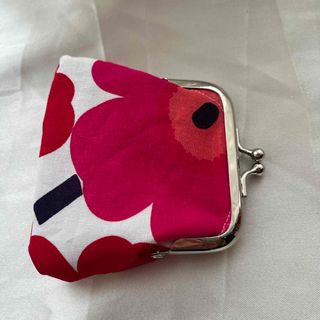 マリメッコ(marimekko)のマリメッコハンドメイドがま口(コインケース)