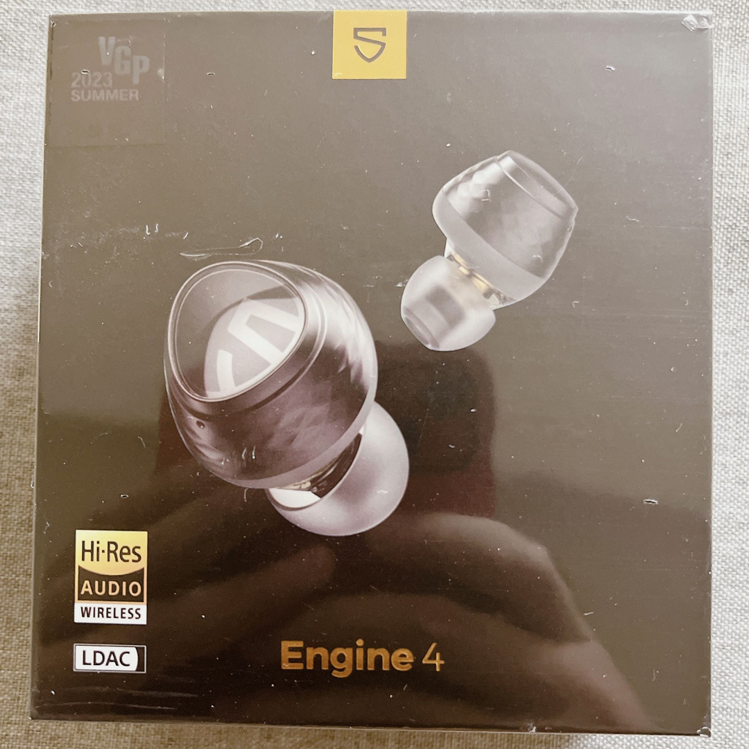 オーディオ機器【新品未開封】SOUNDPEATS Engine 4(黒鋼色)