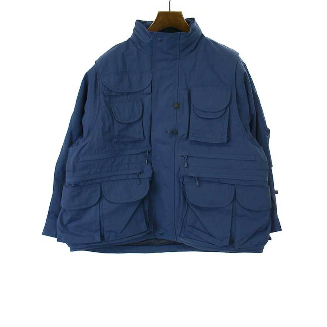 DAIWA PIER39 ダイワピア39 23AW W's 2WAY PERFECT FISHING JACKET テック2wayフィッシングジャケット ネイビー F BJ-25023WL新品未使用品Ｓ