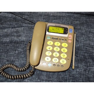 シャープ(SHARP)のSHARP コードレス留守番電話機 CJ-BL6(その他)