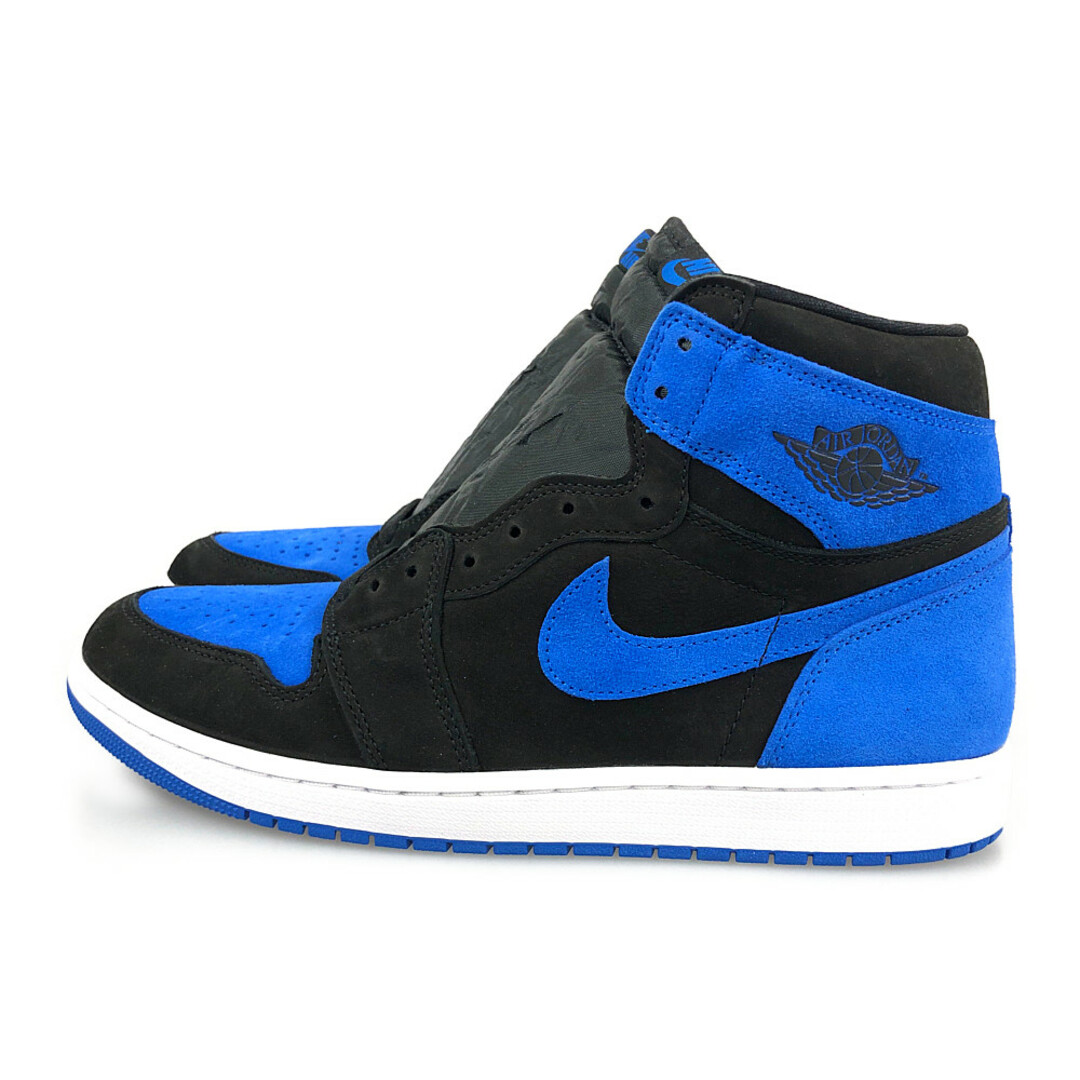 295cmカラーNIKE ナイキ AIR JORDAN 黒 青 black royal blue