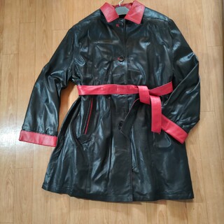 黒革のコート(レザージャケット)