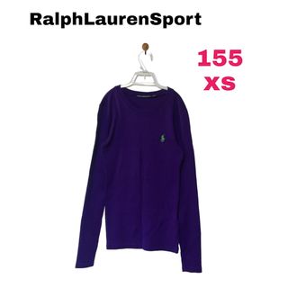 ラルフローレン(Ralph Lauren)の♡美品♡ ラルフローレン スポーツ ロンT XSレディース 無地 ワンポイント(Tシャツ(長袖/七分))