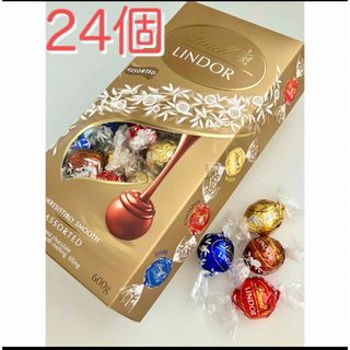 リンツ(Lindt)のリンツ  リンドール ゴールドアソート24個(菓子/デザート)