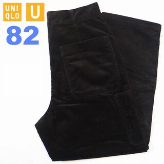 ユニクロ(UNIQLO)の82 コーデュロイワイド ワークパンツ uniqlo u(ワークパンツ/カーゴパンツ)