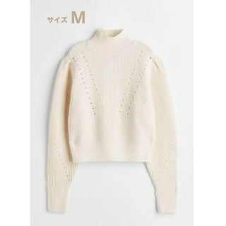 エイチアンドエイチ(H&H)の【H&M】 リブニットハイネックセーター(ニット/セーター)