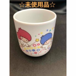 リトルツインスターズ(リトルツインスターズ)の☆未使用☆リトルツインスターズ キキララ レトロ 湯呑み カップ(グラス/カップ)