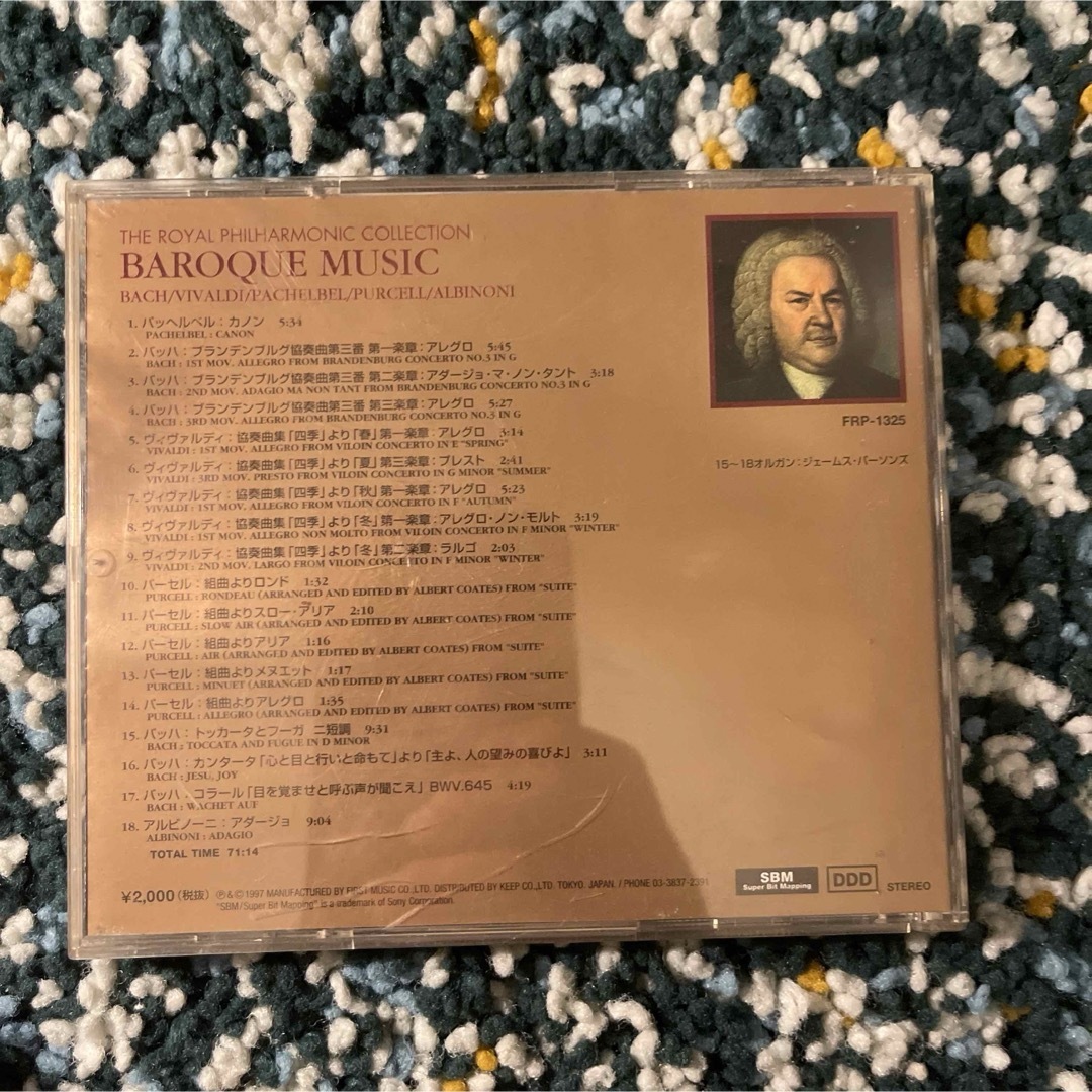 バロックミュージック　baroque music エンタメ/ホビーのCD(クラシック)の商品写真