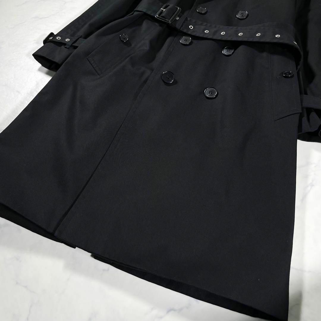 Saint Laurent(サンローラン)の【極美品】SAINT LAURENT エディ期　13SS ブラックトレンチコート メンズのジャケット/アウター(トレンチコート)の商品写真