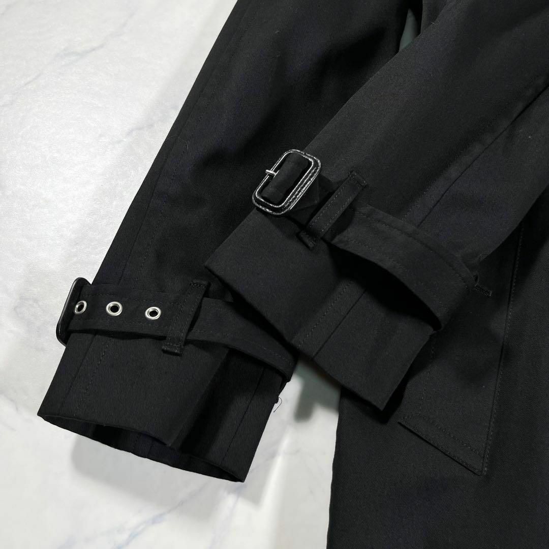 Saint Laurent(サンローラン)の【極美品】SAINT LAURENT エディ期　13SS ブラックトレンチコート メンズのジャケット/アウター(トレンチコート)の商品写真