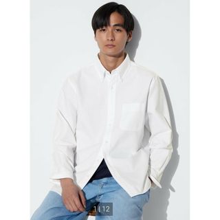 ユニクロ(UNIQLO)の■ユニクロ■オックスフォードシャツ■白■Ｍ■(シャツ)