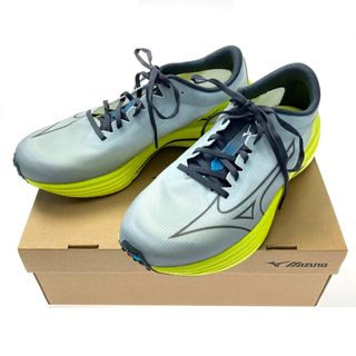 ミズノ(MIZUNO)の☆☆MIZUNO ミズノ スニーカー SIZE 27cm メンズ FLV0523 グレー×イエロー(スニーカー)