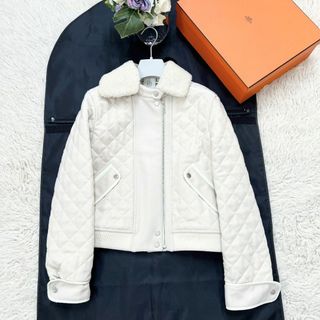 AKRIS - 新品 AKRIS アクリス ライダースジャケット レザージャケット ...