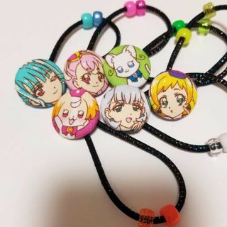 わんだふるぷりきゅあヘアゴム(キャラクターグッズ)