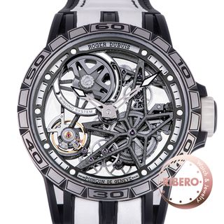 ロジェデュブイ(ROGER DUBUIS)のROGER DUBUIS ロジェ・デュブイ エクスカリバー スパイダー45 スケルトン DBEX0715 世界限定28本【中古】(腕時計(アナログ))