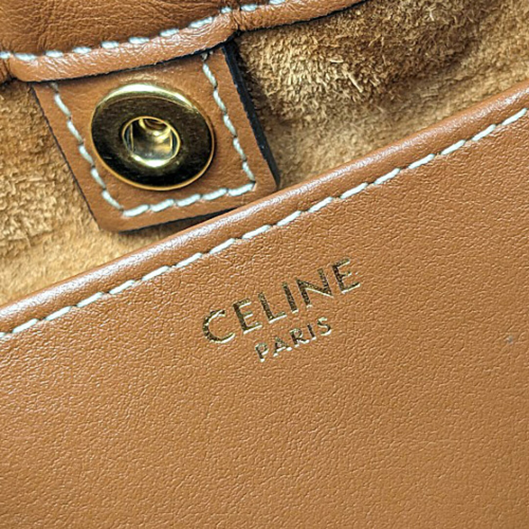celine(セリーヌ)のセリーヌ　スモール カバ ドローストリング キュイル トリオンフ　111013DU3.04LU レディースのバッグ(ショルダーバッグ)の商品写真