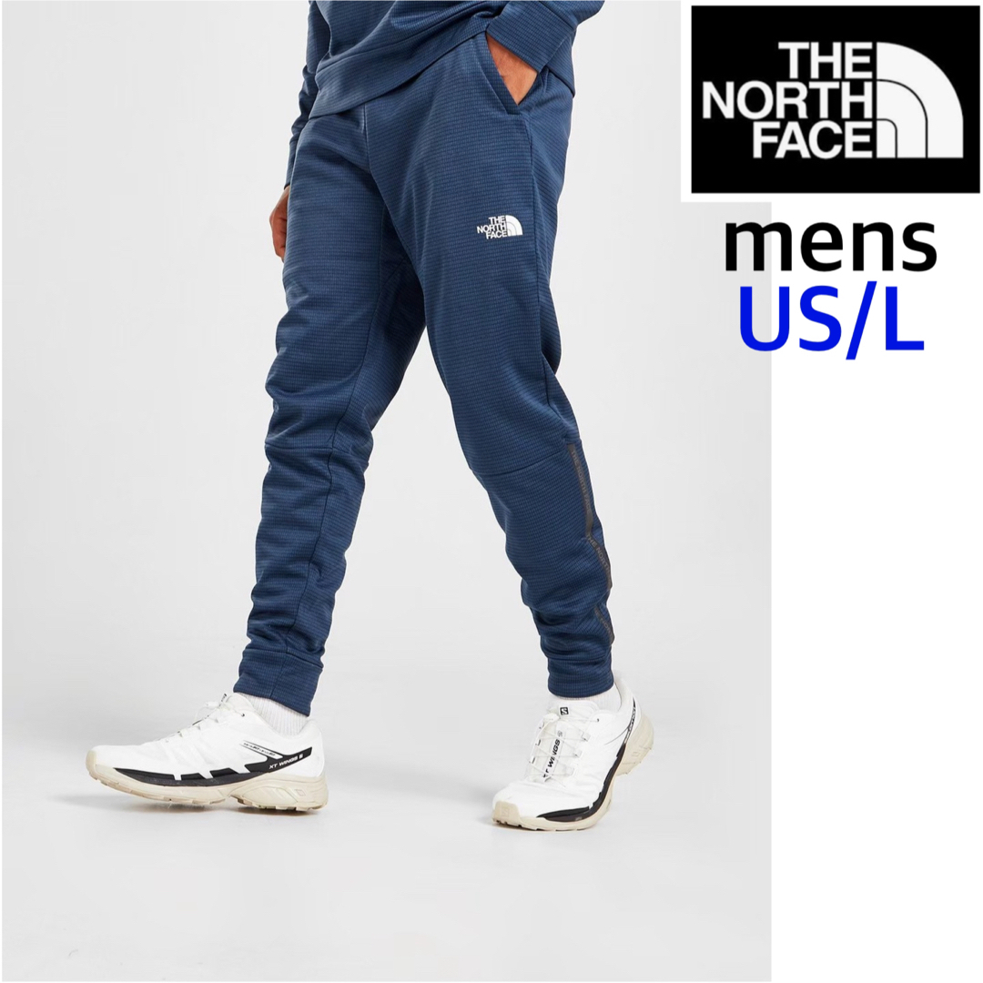 THE NORTH FACE(ザノースフェイス)の【海外限定】TNF ジョガーパンツ　くすみ青　メンズ  Lサイズ メンズのパンツ(その他)の商品写真