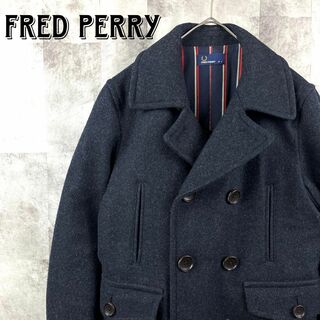 FREDPERRY フレッドペリー　リバティ花柄　サーモアエコダウン入　Pコート