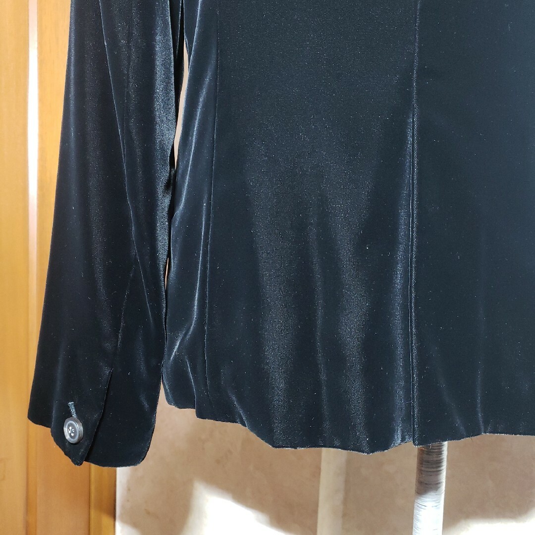◇UNITEDARROWS◇ベルベットテーラードフォーマルジャケット黒 ◇UNITEDARROWS◇ベルベットテーラードフォーマルジャケット黒