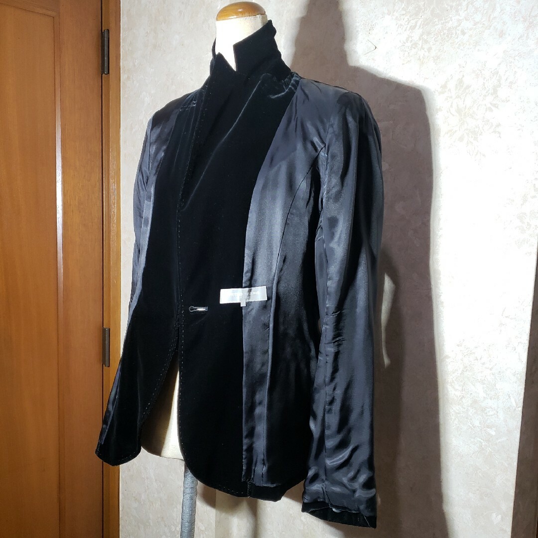 ◇UNITEDARROWS◇ベルベットテーラードフォーマルジャケット黒 ◇UNITEDARROWS◇ベルベットテーラードフォーマルジャケット黒