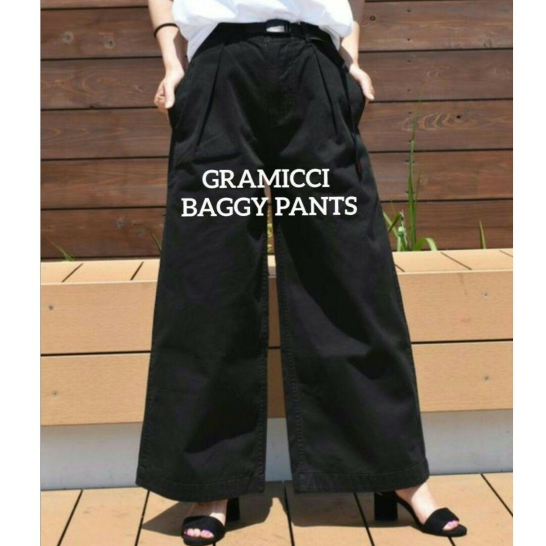 GRAMICCI(グラミチ)のGRAMICCIグラミチ　ワイドパンツ　BAGGY PANTS　バギーパンツ レディースのパンツ(カジュアルパンツ)の商品写真