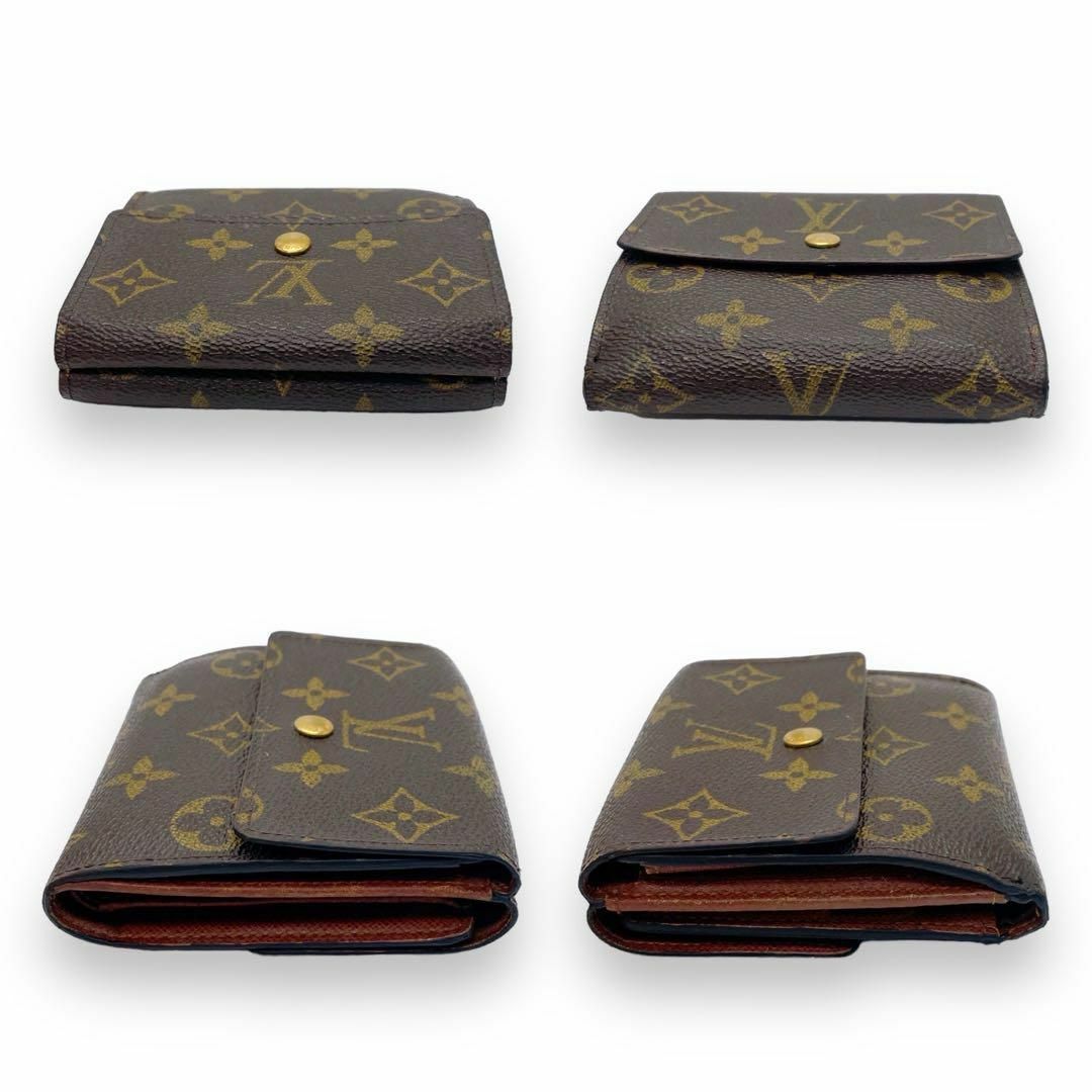 LOUIS VUITTON(ルイヴィトン)の【1145】ルイヴィトン✨モノグラム✨Wホック✨ポルトモネ✨カルトクレディ✨財布 レディースのファッション小物(財布)の商品写真