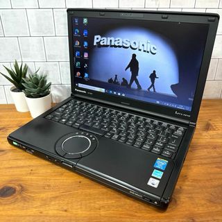 パナソニック(Panasonic)の【希少】レッツノートジェットブラック☘corei5☘SSD525GB☘️(ノートPC)