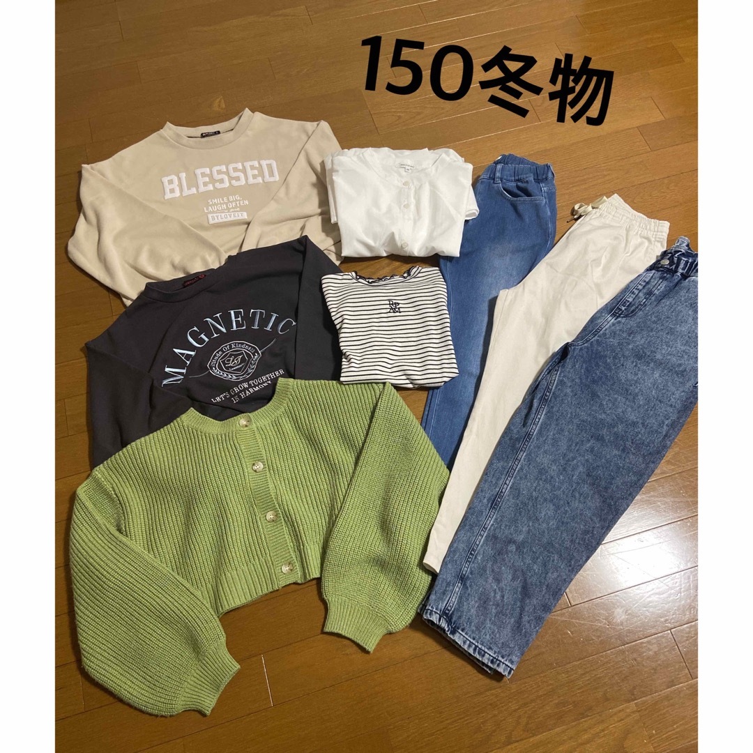 GLOBAL WORK(グローバルワーク)の８点150冬物 キッズ/ベビー/マタニティのキッズ服女の子用(90cm~)(Tシャツ/カットソー)の商品写真