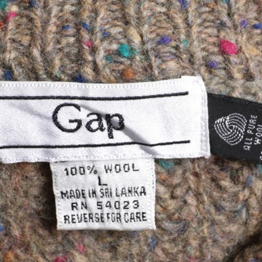 80s OLD GAP ウール ニット セーター レディース L 古着 80年代 80s OLD GAP ウール ニット セーター レディース L 古着 80年代