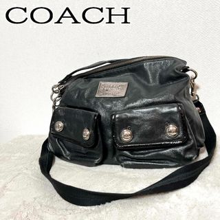 COACH美品❣️お花柄　ポピー　COACH コーチ　ショルダーバッグ　ポシェット　バッグ