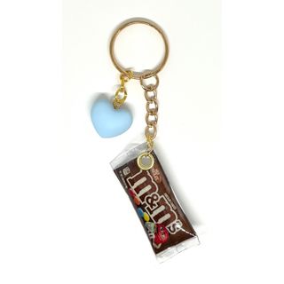 no198 m&m’s エムアンドエムズチョコレートパッケージ風キーホルダー小(チャーム)