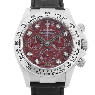 ロレックス(ROLEX)のロレックス コスモグラフ デイトナ 8Pダイヤ 116519G グロッシュラー F番 メンズ 中古 腕時計(腕時計(アナログ))