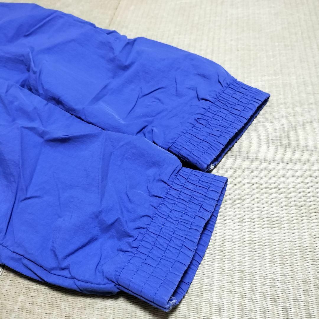 Originals（adidas）(オリジナルス)のアディダス BIGトレフォイル 青ピンク アウトライン ナイロンジャケット M メンズのジャケット/アウター(ナイロンジャケット)の商品写真