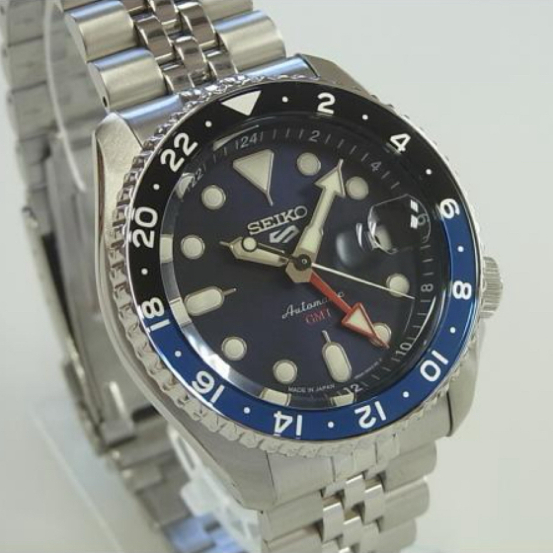 SEIKO(セイコー)の『新品未使用』GMT SBSC003 skx スポーツセイコー5 自動巻き エンタメ/ホビーのエンタメ その他(その他)の商品写真