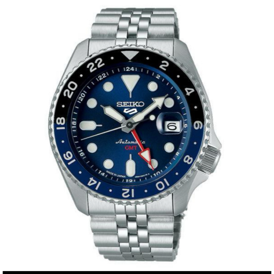 SEIKO(セイコー)の『新品未使用』GMT SBSC003 skx スポーツセイコー5 自動巻き エンタメ/ホビーのエンタメ その他(その他)の商品写真