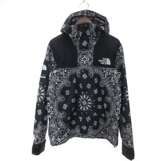 ザノースフェイス(THE NORTH FACE)のザノースフェイス シュプリーム Bandana マウンテンパーカー 黒 S(マウンテンパーカー)