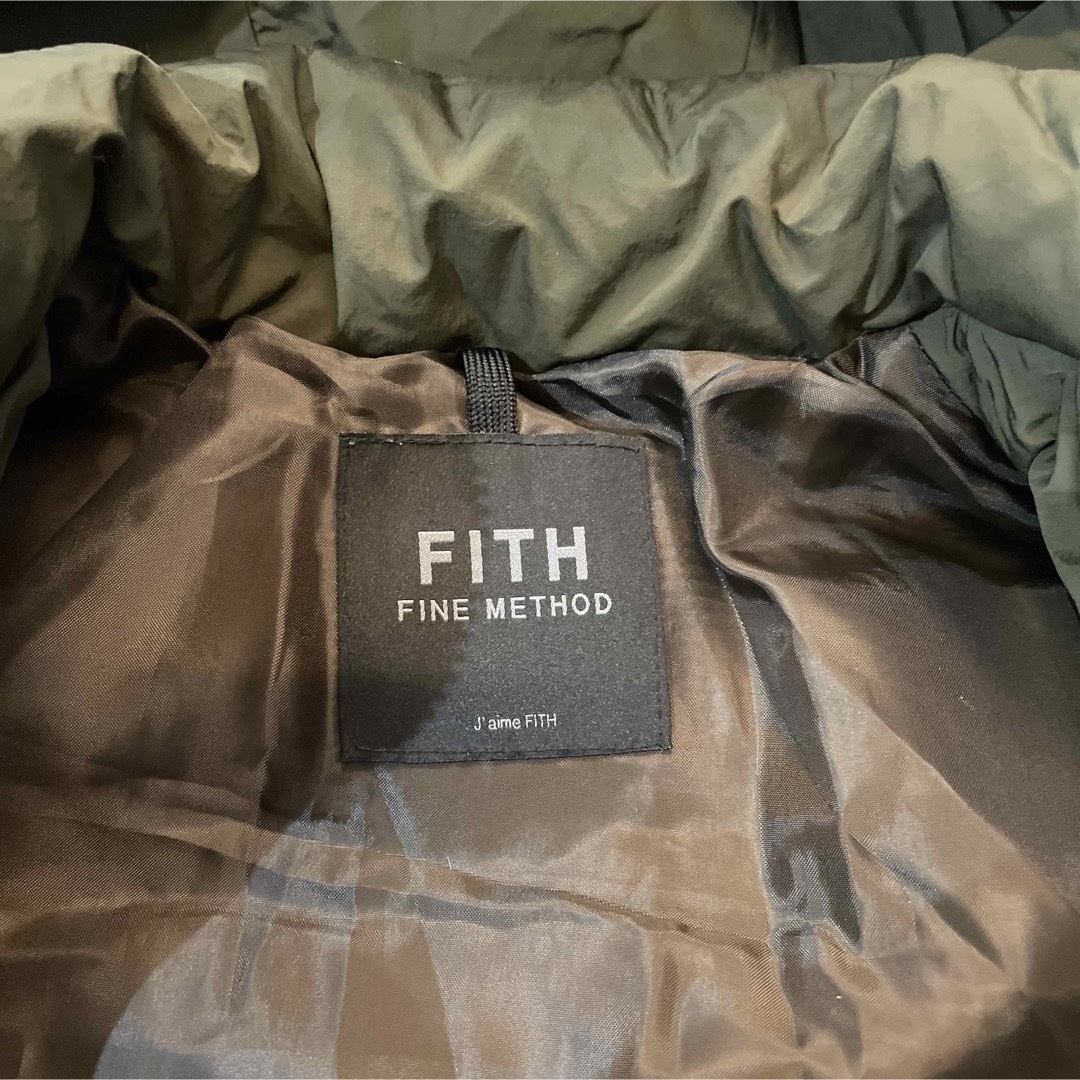 FITH(フィス)のFITH ダウン　120センチ キッズ/ベビー/マタニティのキッズ服男の子用(90cm~)(ジャケット/上着)の商品写真