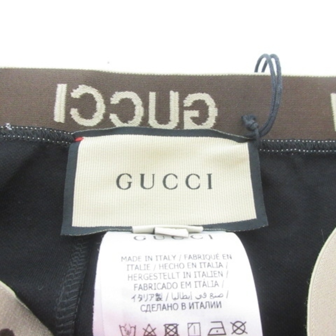 Gucci(グッチ)のグッチ GUCCI タグ付き リブロゴストレートパンツ レギンス タイツ XXL メンズのパンツ(スラックス)の商品写真