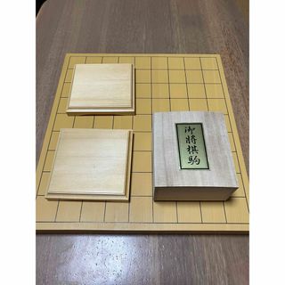 【クルス様専用】将棋道具一式セット (一寸盤、駒台、駒)(囲碁/将棋)