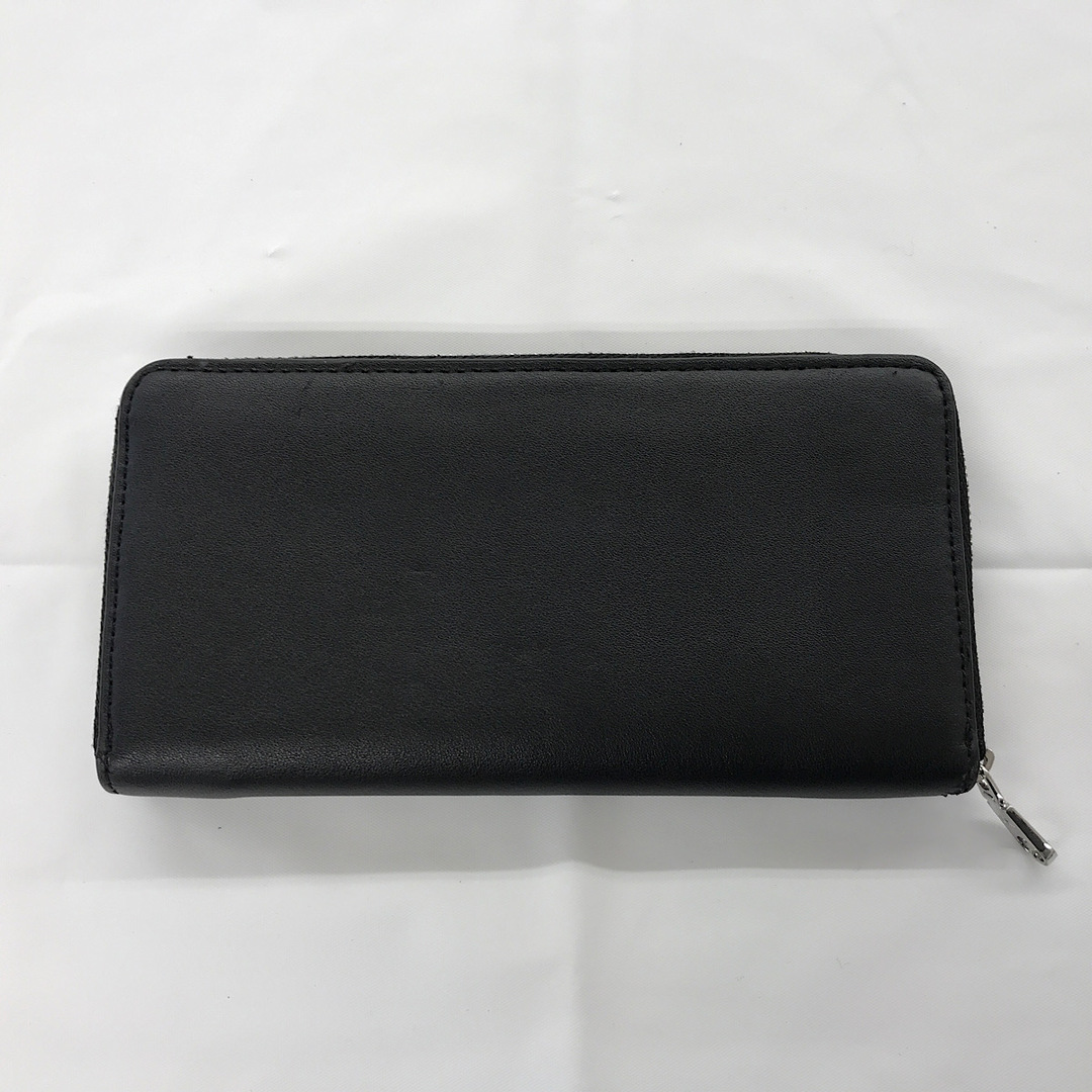 『USED』 Calvin klein Jeans カルバンクラインジーンズ 財布 長財布 ポリウレタン ブラック【中古】 メンズのファッション小物(長財布)の商品写真