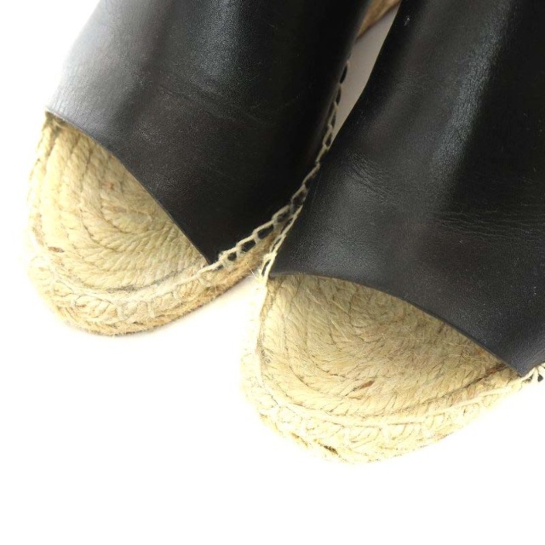celine(セリーヌ)のセリーヌ フィービー期 サンダル ウェッジソール レザー 35 22.0cm 黒 レディースの靴/シューズ(サンダル)の商品写真
