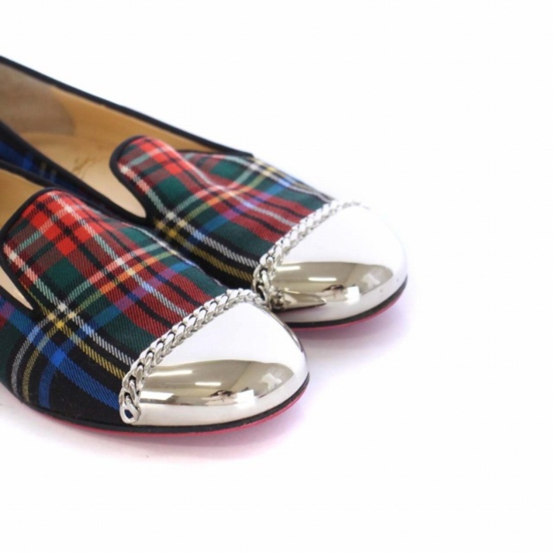 Christian Louboutin(クリスチャンルブタン)のクリスチャンルブタン ROLLERGIRL FLAT TARTAN シューズ レディースの靴/シューズ(その他)の商品写真