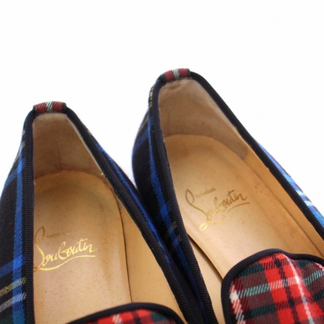 Christian Louboutin(クリスチャンルブタン)のクリスチャンルブタン ROLLERGIRL FLAT TARTAN シューズ レディースの靴/シューズ(その他)の商品写真