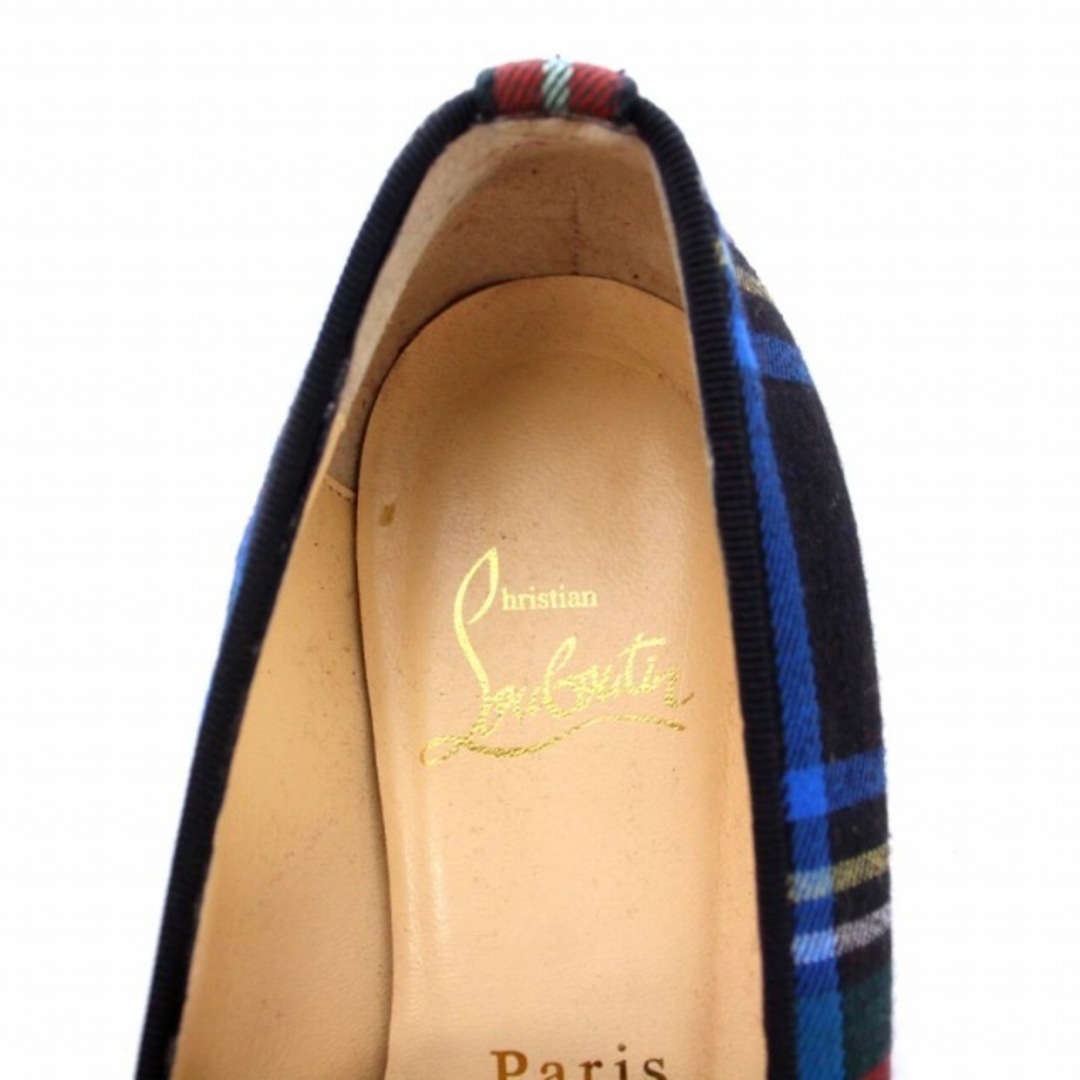 Christian Louboutin(クリスチャンルブタン)のクリスチャンルブタン ROLLERGIRL FLAT TARTAN シューズ レディースの靴/シューズ(その他)の商品写真