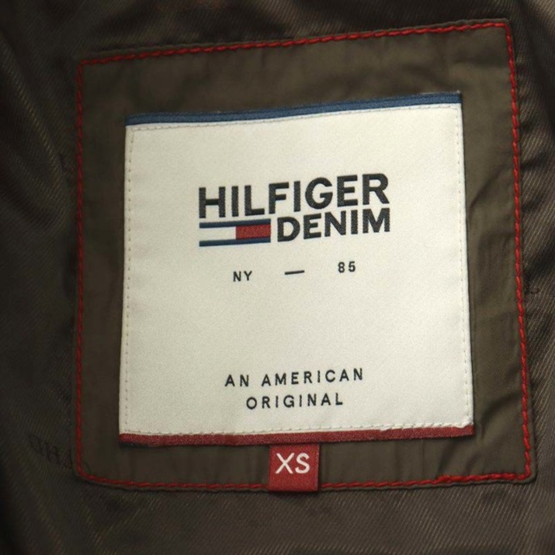 TOMMY HILFIGER(トミーヒルフィガー)のトミーヒルフィガー ダウンコート ロング丈 アウター XS 茶 レディースのジャケット/アウター(ダウンコート)の商品写真