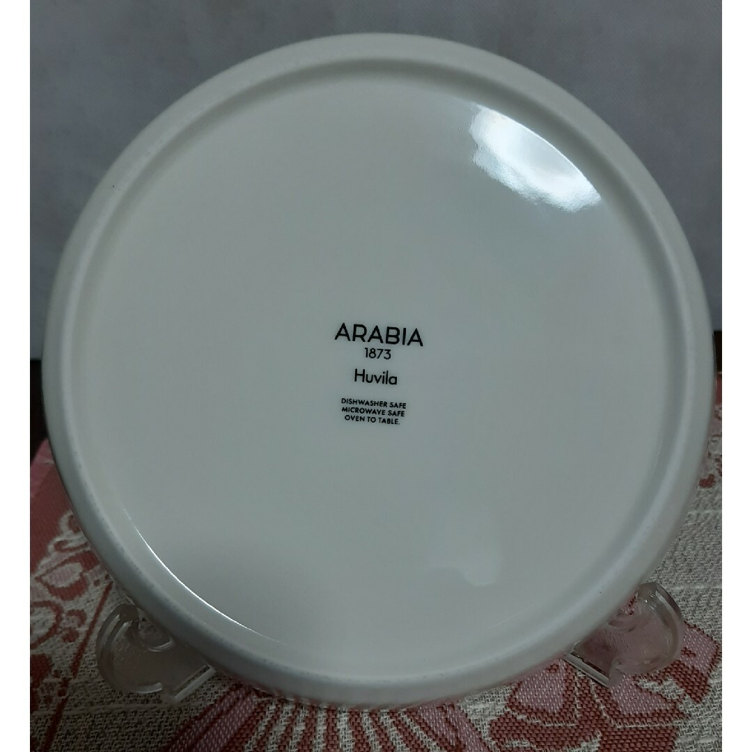 ARABIA(アラビア)のアラビア(Arabia) フヴィラ(HUVILA) プレート 19cm ピンク インテリア/住まい/日用品のキッチン/食器(食器)の商品写真