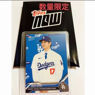 【カードローダー付き】【完売品】大谷翔平選手　ドジャース記者会見記念カード(シングルカード)